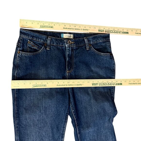 Wrangler Juniors 11/12 x 32 Cowgirl Cut Riding Bootcut Jeans WRC10AS - Picture 14 of 14